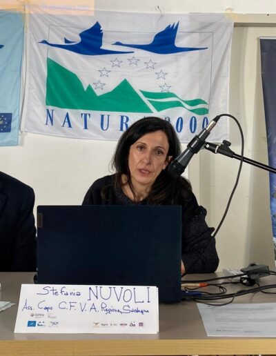 Stefani Nuvoli (Ass. Chief CFVA Sardinia Region)