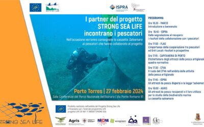 Strong Sea Life project partners meet fishermen in Porto Torres